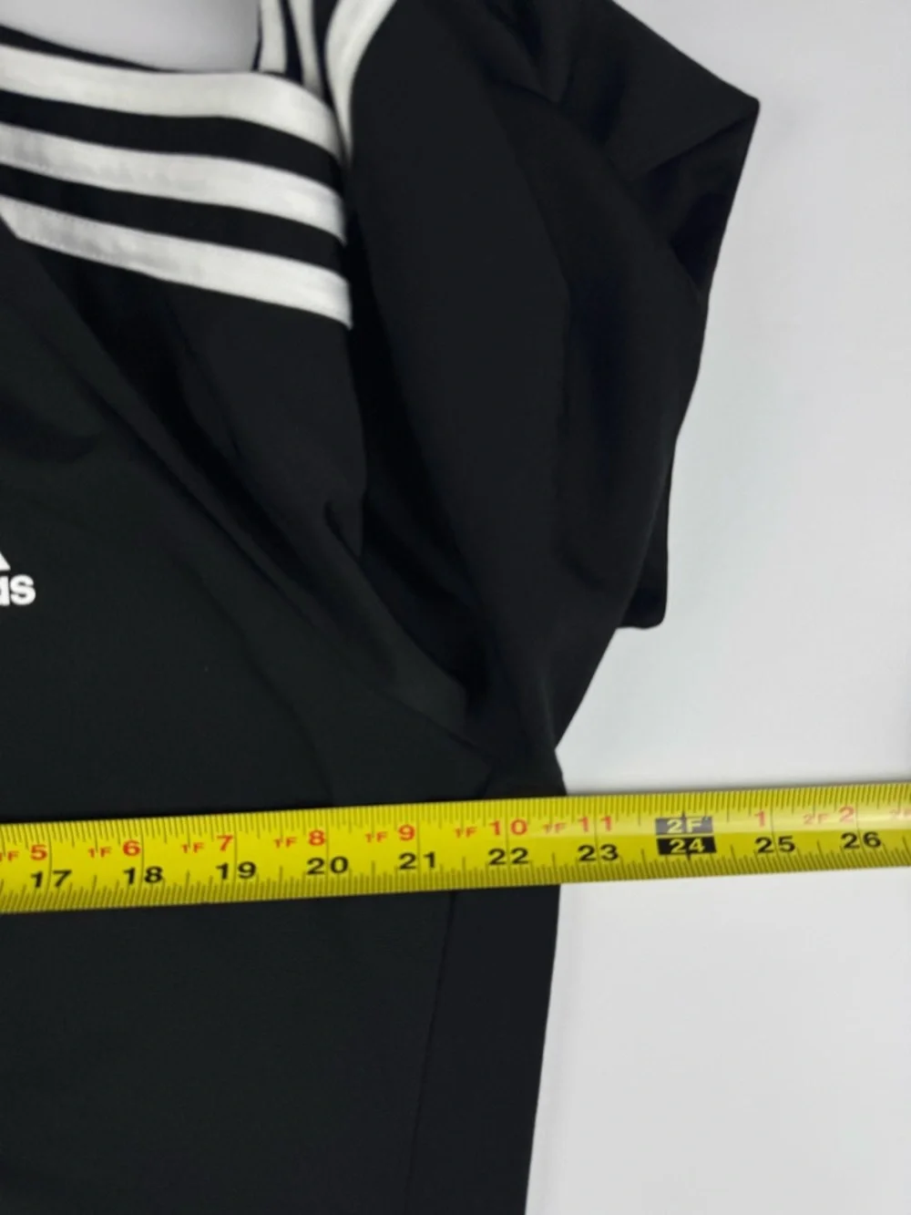 adidas Black Track Jacket with White Three-Stripes